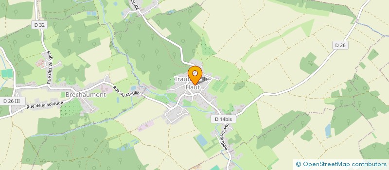 localisation de l'entreprise MADAME ELISABELLE PEREZ  TRAUBACH-LE-HAUT