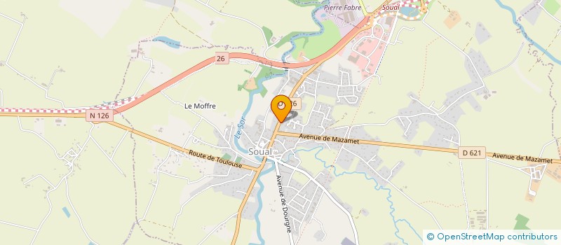 localisation de l'entreprise MADAME ELISABETA LUCHIAN  SOUAL