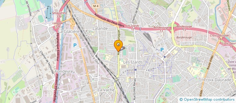 localisation de l'entreprise MADAME ELISABETE CANHOTO à TOULOUSE