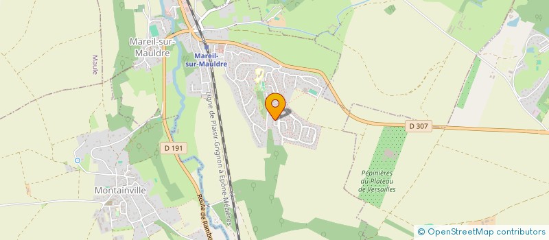 localisation de l'entreprise MADAME ELISABETE CORREIA CARLOS  MAREIL-SUR-MAULDRE