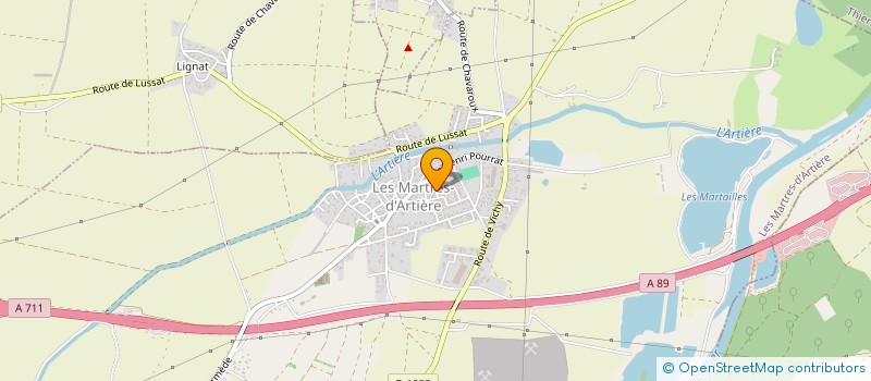 localisation de l'entreprise MADAME ELISABETE DA SILVA BARBOSA  LES MARTRES-D'ARTIERE