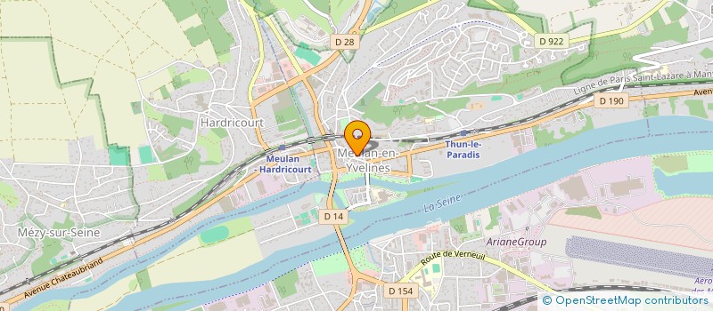 localisation de l'entreprise MADAME ELISABETE DANIEL à MEULAN-EN-YVELINES