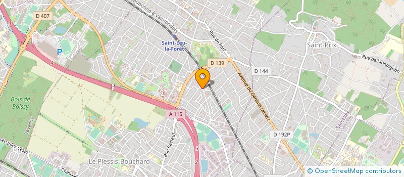 localisation de l'entreprise MADAME ELISABETE LIMA SANTOS  LES PAVILLONS-SOUS-BOIS