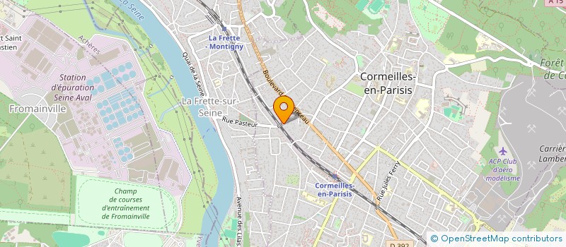 localisation de l'entreprise MADAME ELISABETE NUNES TEIXEIRA COSTA  CORMEILLES-EN-PARISIS