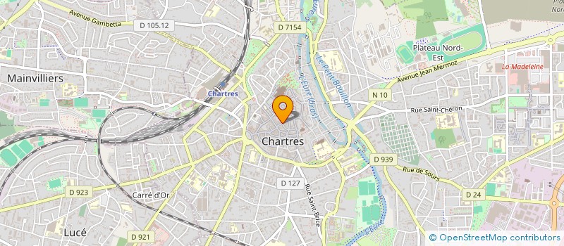 localisation de l'entreprise MADAME ELISABETE OLIVEIRA MAGALHAES à CHARTRES