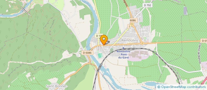 localisation de l'entreprise MADAME ELISABETE PIRES à REMOULINS