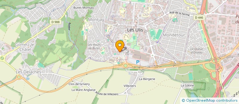 localisation de l'entreprise MADAME ELISABETE RODRIGUES MARQUES GARCIA  LES ULIS