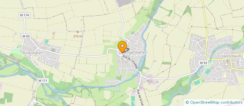 localisation de l'entreprise MADAME ELISABETH ABLER  HANGENBIETEN