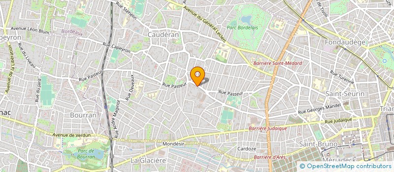 localisation de l'entreprise MADAME ELISABETH ABRIVAT  BORDEAUX