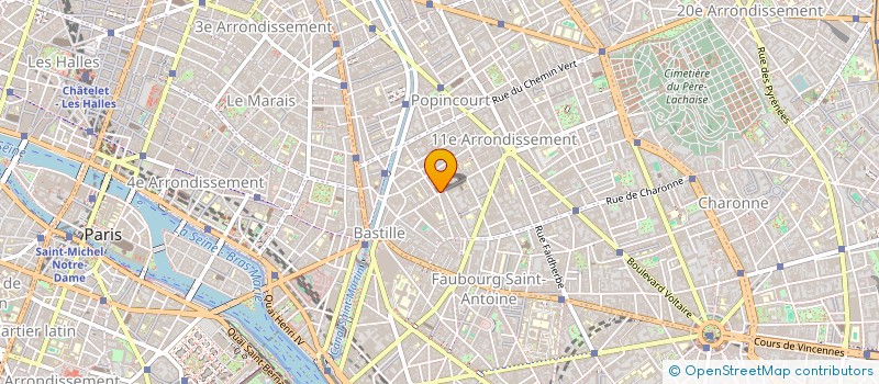 localisation de l'entreprise MADAME ELISABETH ABT  PARIS