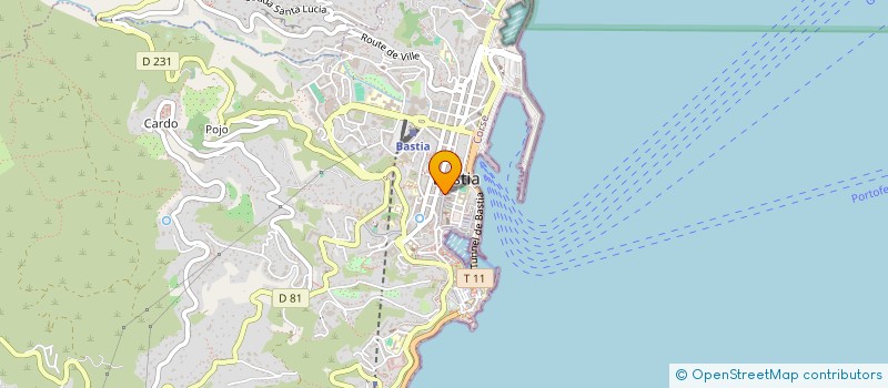 localisation de l'entreprise MADAME ELISABETH AGOSTINI à BASTIA