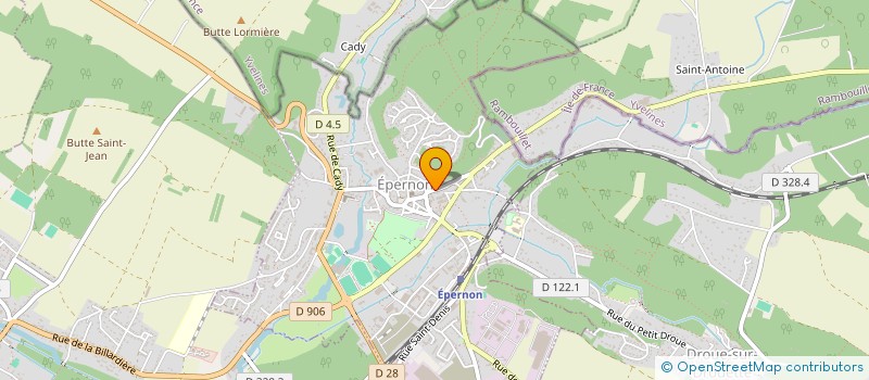 localisation de l'entreprise MADAME ELISABETH ALBOU à EPERNON