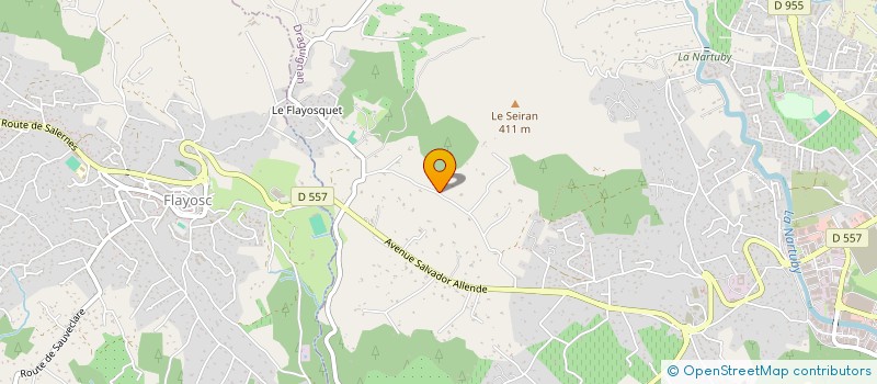 localisation de l'entreprise MADAME ELISABETH ALLIONE  DRAGUIGNAN