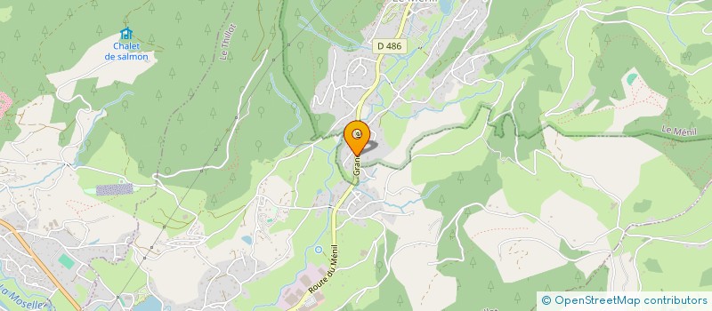 localisation de l'entreprise MADAME ELISABETH ALMEIDA  LE MENIL