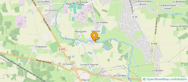 localisation de l'entreprise MADAME ELISABETH AMAR à VIRIAT