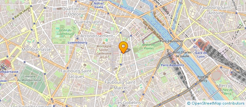 localisation de l'entreprise MADAME ELISABETH AMATO  PARIS