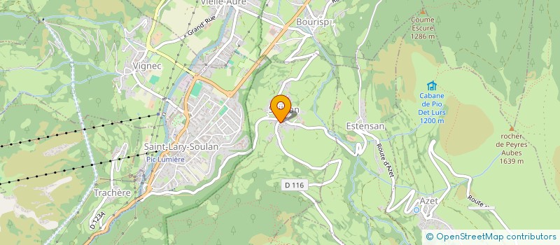 localisation de l'entreprise MADAME ELISABETH ANDRAUD  SAINT-LARY-SOULAN