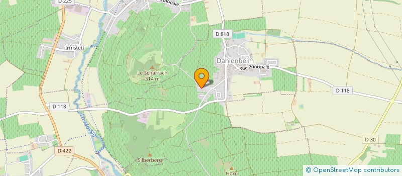 localisation de l'entreprise MADAME ELISABETH ARBOGAST  HOHENGFT