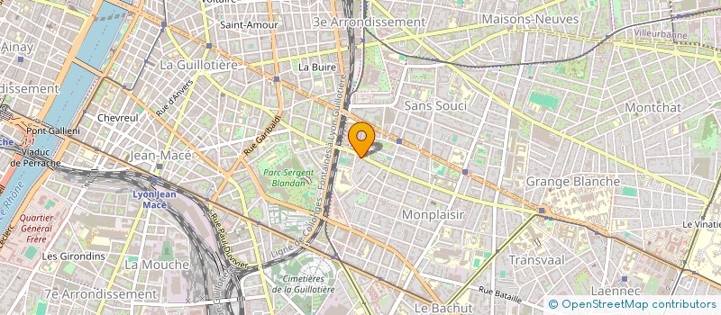 localisation de l'entreprise MADAME ELISABETH ASAITIE  LYON