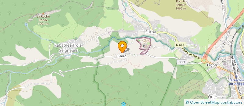 localisation de l'entreprise MADAME ELISABETH AUDOYE à TARASCON-SUR-ARIEGE