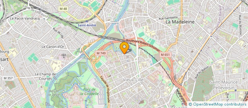 localisation de l'entreprise MADAME ELISABETH AUSTEN à LILLE