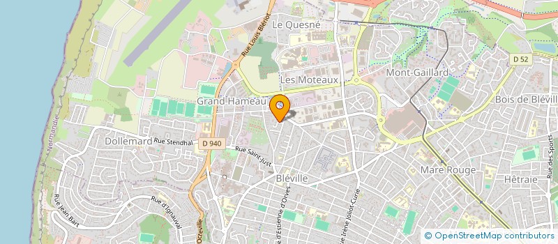 localisation de l'entreprise MADAME ELISABETH AVENEL  LE HAVRE