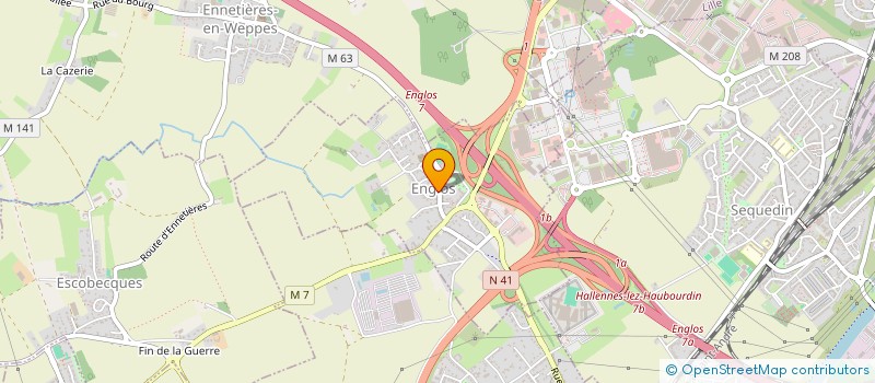 localisation de l'entreprise MADAME ELISABETH AYOUB  ENGLOS