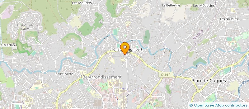 localisation de l'entreprise MADAME ELISABETH AZRIA à MARSEILLE