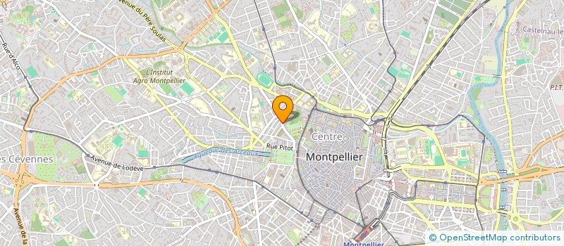 localisation de l'entreprise MADAME ELISABETH BAHIER à MONTPELLIER