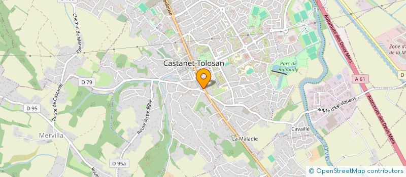 localisation de l'entreprise MADAME ELISABETH BAISSET à CASTANET-TOLOSAN