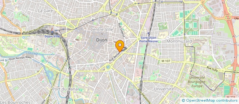 localisation de l'entreprise MADAME ELISABETH BARBAZIN  DIJON