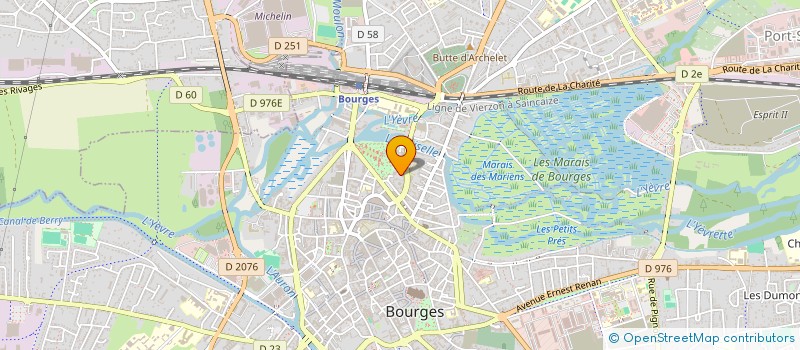 localisation de l'entreprise MADAME ELISABETH BARRAUX  BOURGES