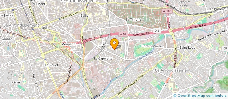 localisation de l'entreprise MADAME ELISABETH BASTIER à MARSEILLE
