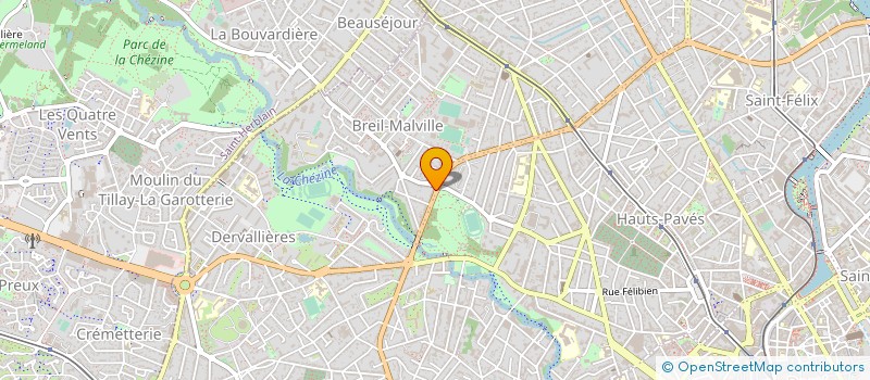 localisation de l'entreprise MADAME ELISABETH BATTOUR à NANTES