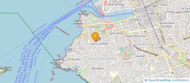 localisation de l'entreprise MADAME ELISABETH BATUT à MARSEILLE
