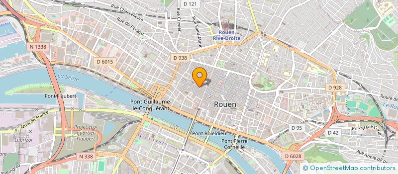 localisation de l'entreprise MADAME ELISABETH BAVILLE à ROUEN