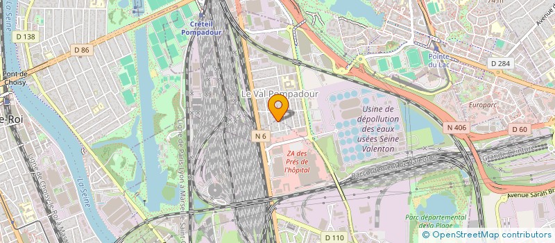 localisation de l'entreprise MADAME ELISABETH BEAUTOUR  VILLENEUVE-SAINT-GEORGES