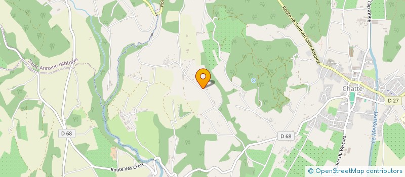 localisation de l'entreprise MADAME ELISABETH BELBACHIR  CHATTE