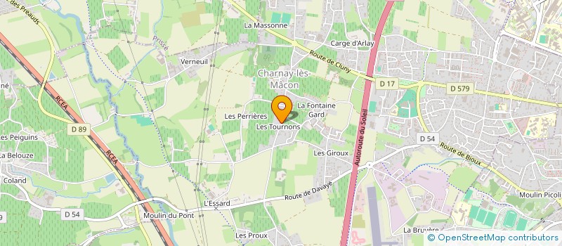 localisation de l'entreprise MADAME ELISABETH BENLIAN à CHARNAY-LES-MACON