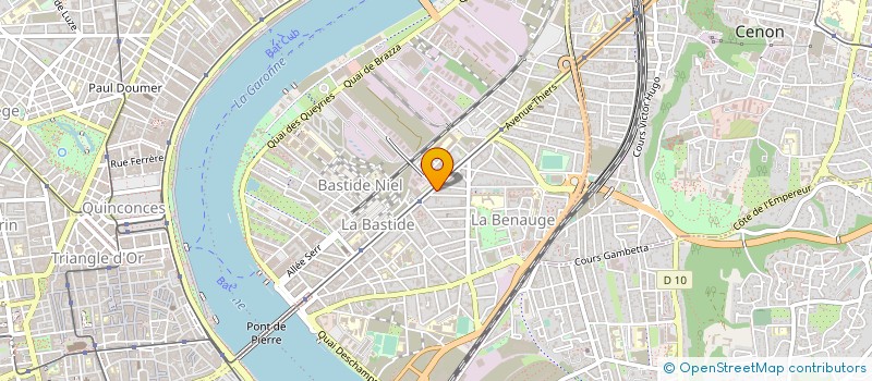 localisation de l'entreprise MADAME ELISABETH BERNARD à BORDEAUX