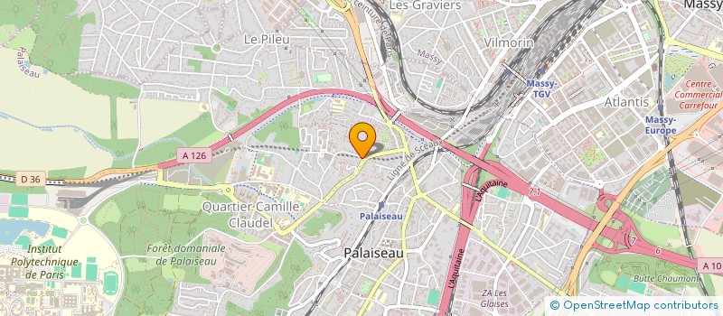 localisation de l'entreprise MADAME ELISABETH BERTRAND à PALAISEAU