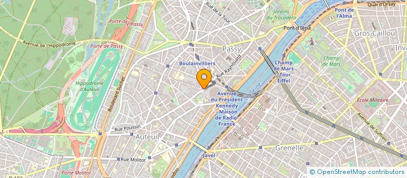 localisation de l'entreprise MADAME ELISABETH BICAIS  PARIS