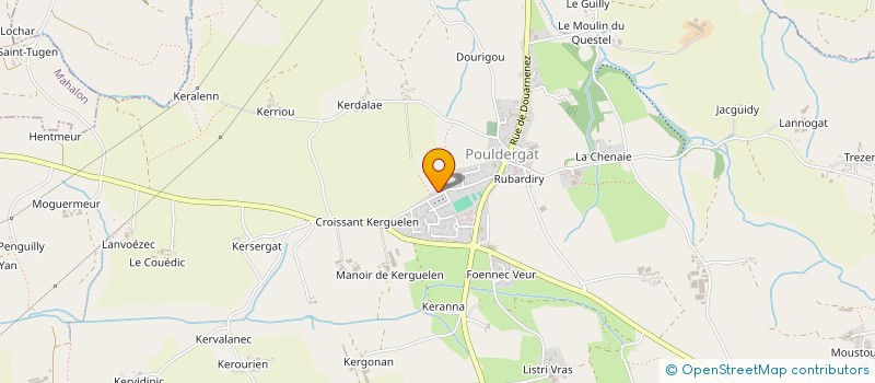 localisation de l'entreprise MADAME ELISABETH BIKOND NKOMA à POULDERGAT