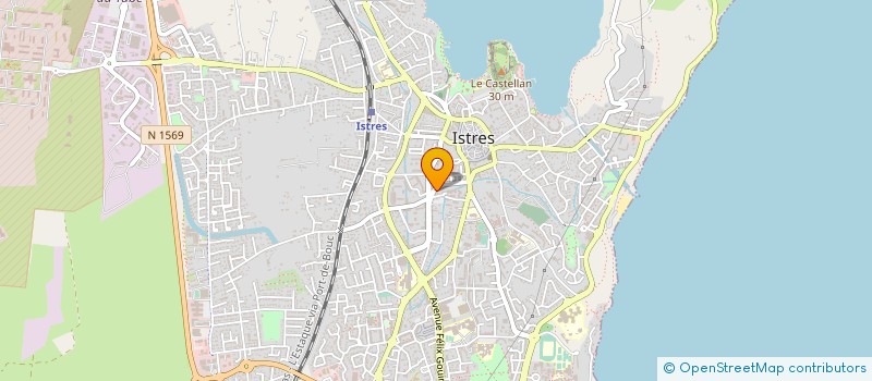 localisation de l'entreprise MADAME ELISABETH BONNET  ISTRES