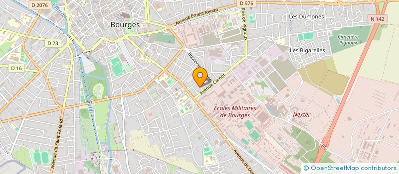 localisation de l'entreprise MADAME ELISABETH BONNET à BOURGES