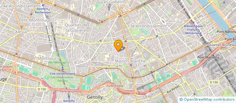 localisation de l'entreprise MADAME ELISABETH BONVALOT  PARIS