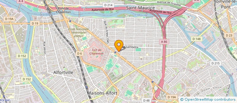 localisation de l'entreprise MADAME ELISABETH BORDEAUX à MAISONS-ALFORT