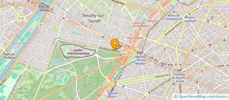 localisation de l'entreprise MADAME ELISABETH BOSCALS DE REALS à NEUILLY-SUR-SEINE