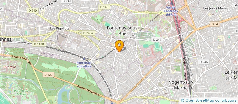 localisation de l'entreprise MADAME ELISABETH BOUANA à FONTENAY-SOUS-BOIS