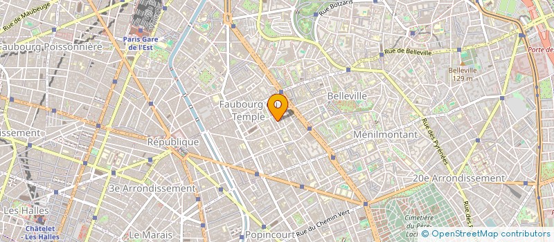 localisation de l'entreprise MADAME ELISABETH BOUDRANT  PARIS